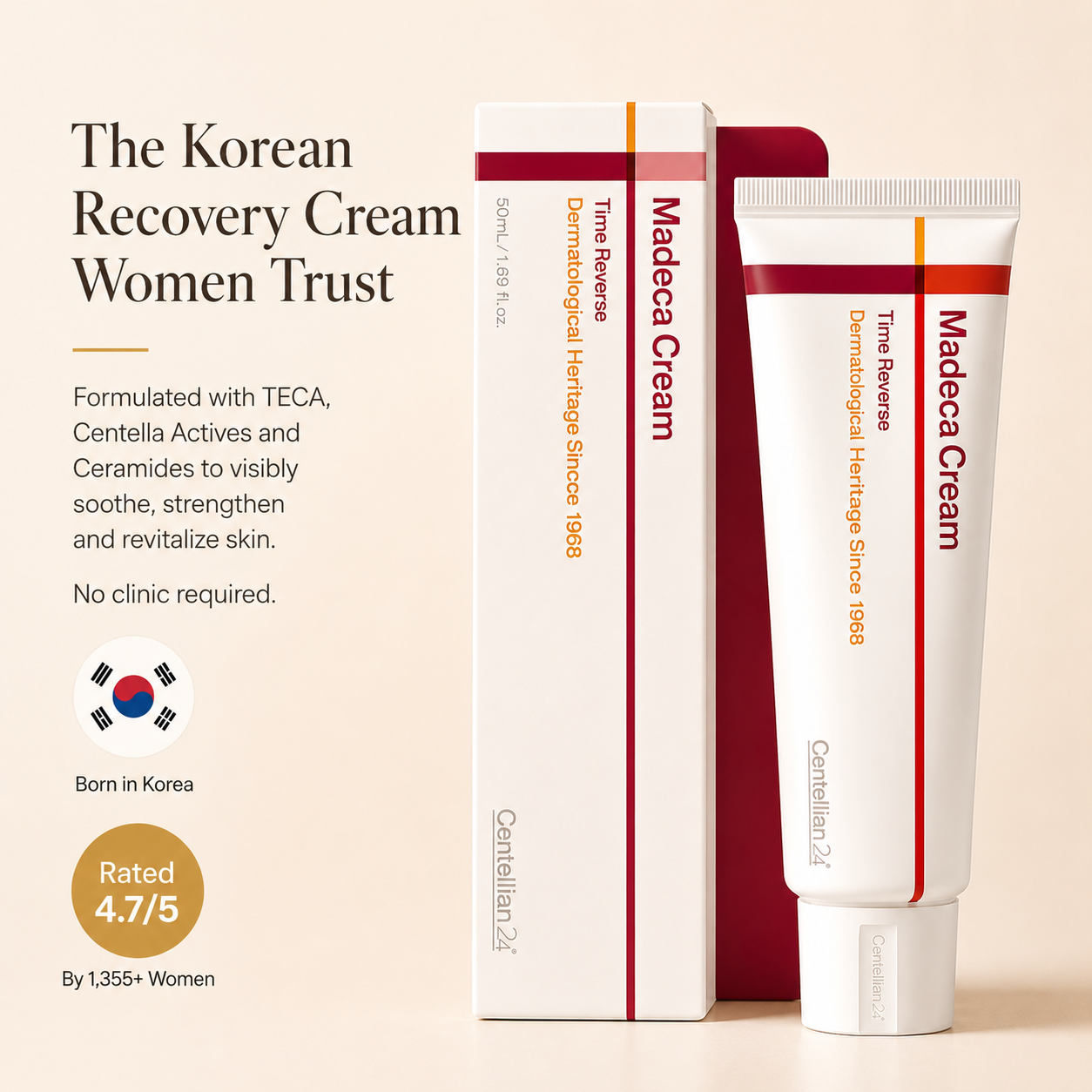 SheShine™️| Korean Madeca Time Reverse Cream